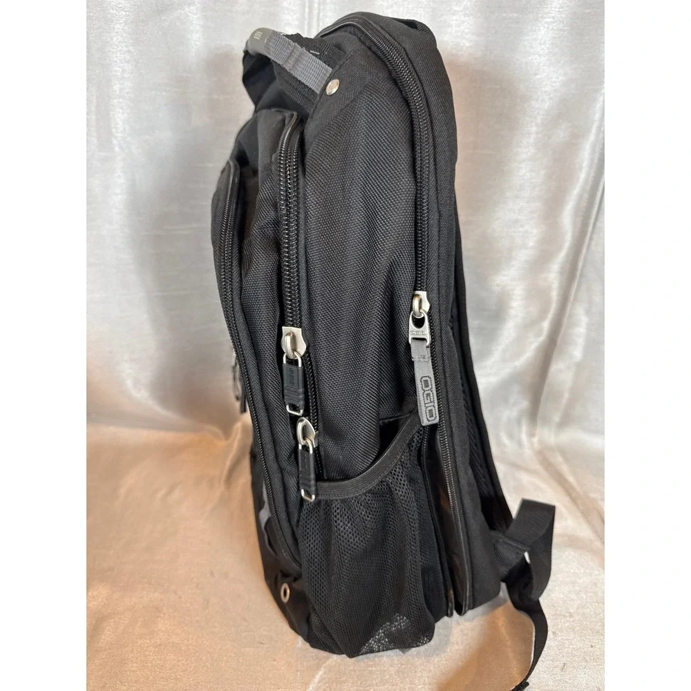 Ogio Sikich Black Backpack‎ Laptop Travel School Work Carry On Book Bag